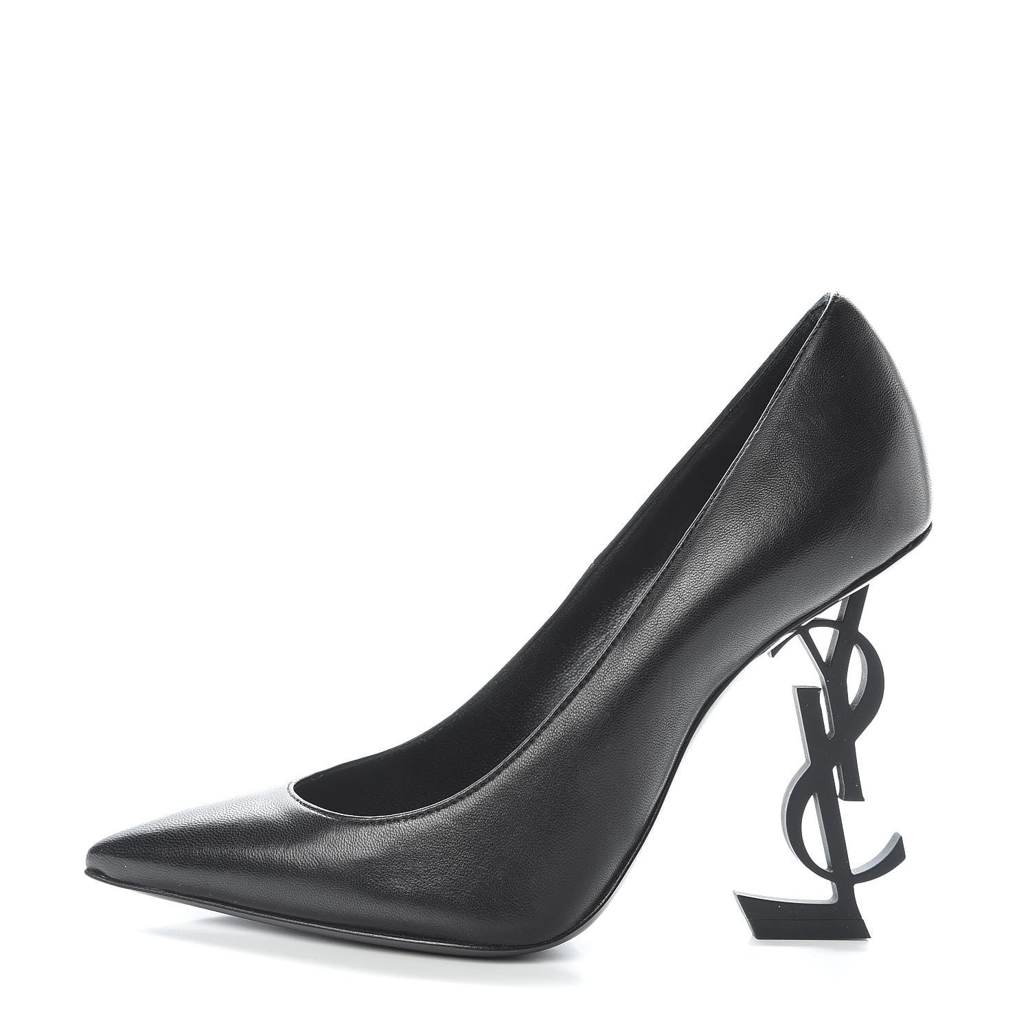 Saint Laurent Nappa Opyum 110 Pumps 35 Black 1 of 12