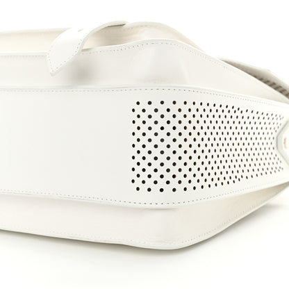 Proenza Schouler Lambskin Perforated Medium PS1 Satchel White 9 of 12