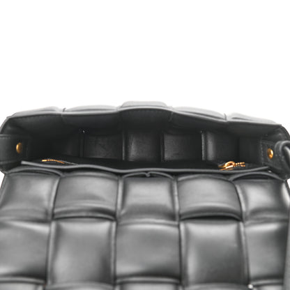 Bottega Veneta Nappa Maxi Intreccio Padded Cassette Crossbody Bag Black 5 of 14