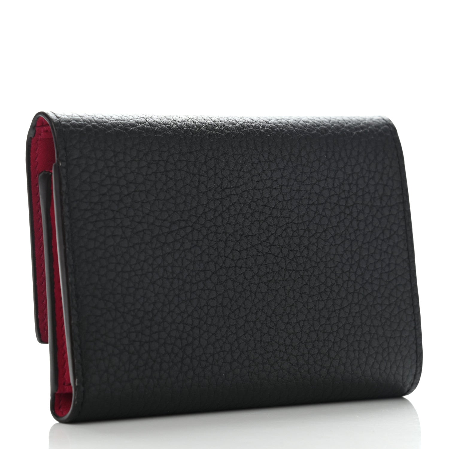 Louis Vuitton Taurillon Capucines Compact Wallet Black 3 of 9