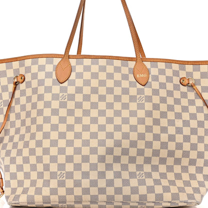 Louis Vuitton Damier Azur Neverfull GM 7 of 14