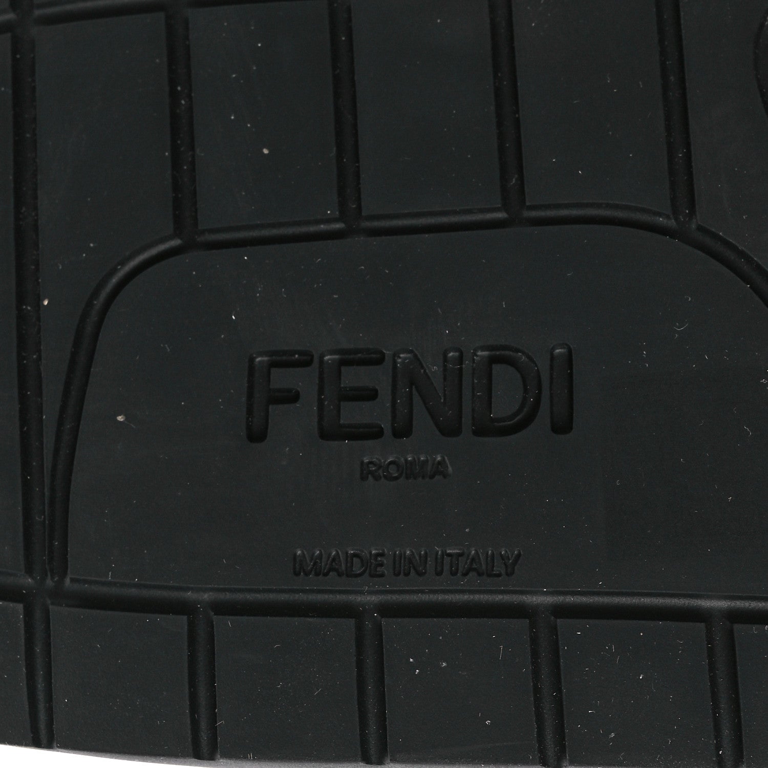 Fendi Fabric Jacquard FF 1974 Nappa Mens Sabot Mules 11 Tobacco Black Sand 6 of 8