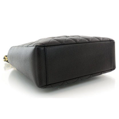 Chanel Caviar Petit Shopping Tote PST Black 4 of 9