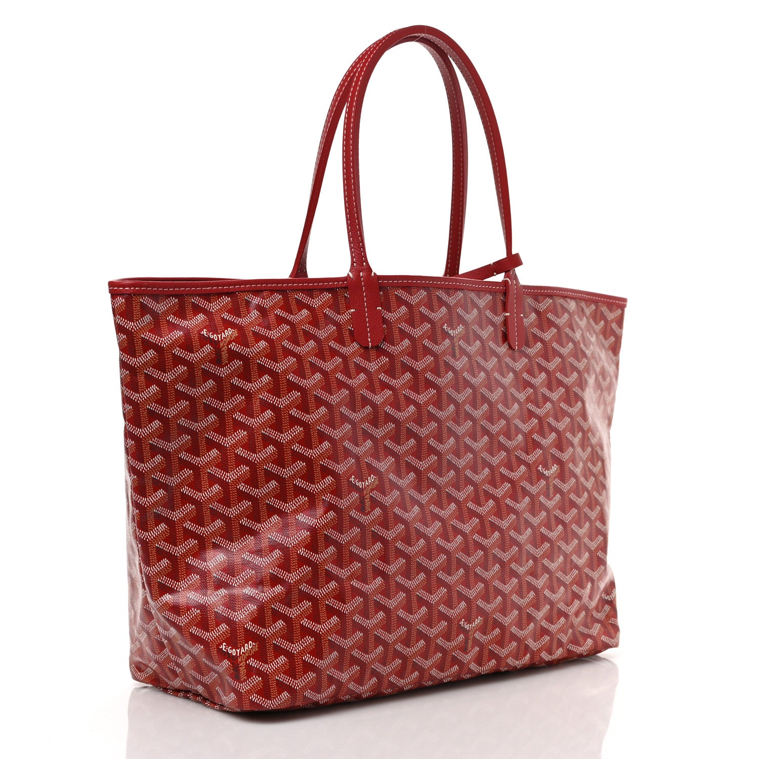 Goyard Goyardine Saint Louis PM Red 4 of 9