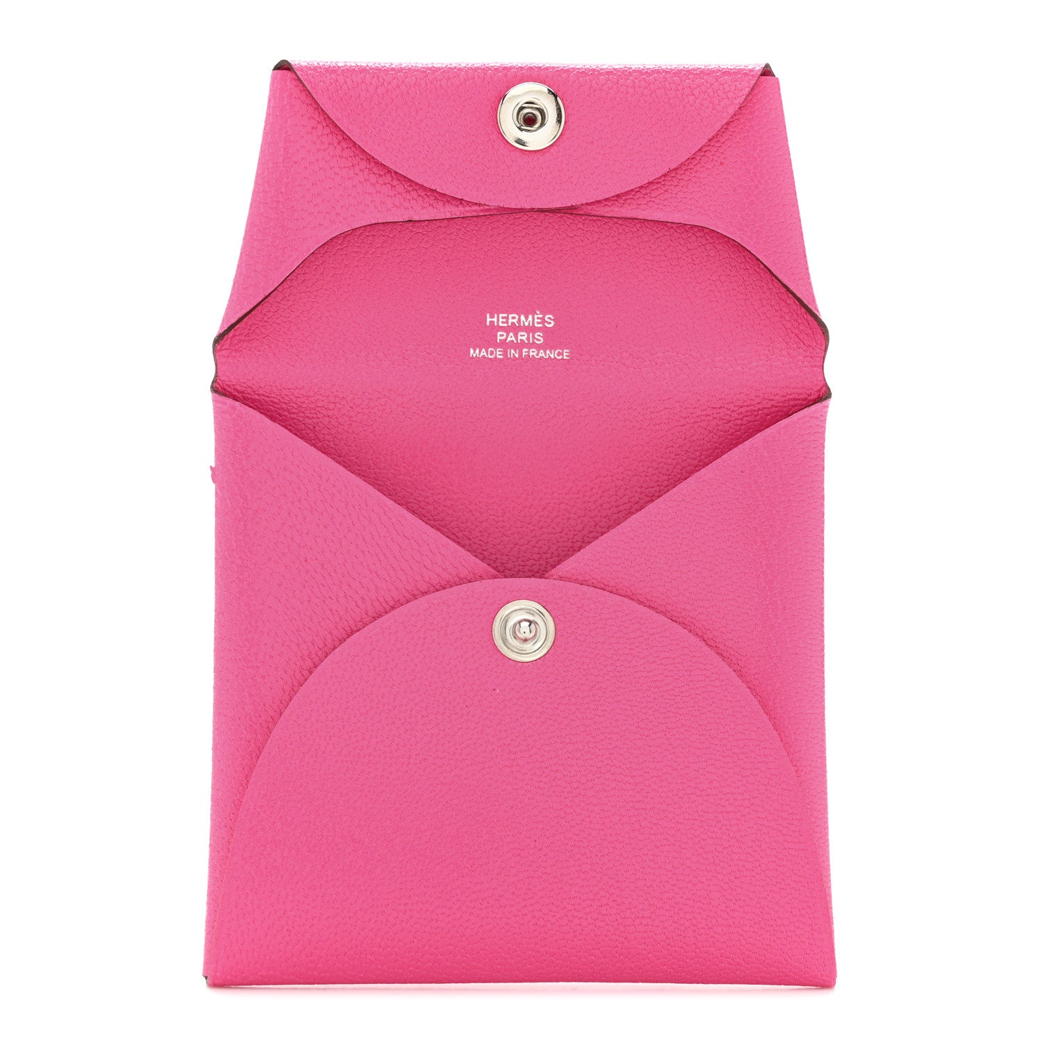Hermes Chevre Chamkila Bastia Coin Purse Rose Pop 5 of 8