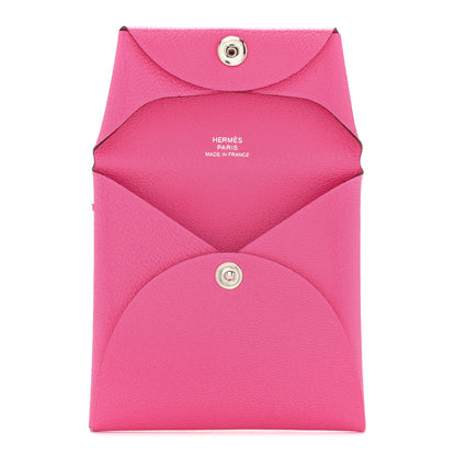 Hermes Chevre Chamkila Bastia Coin Purse Rose Pop 5 of 8