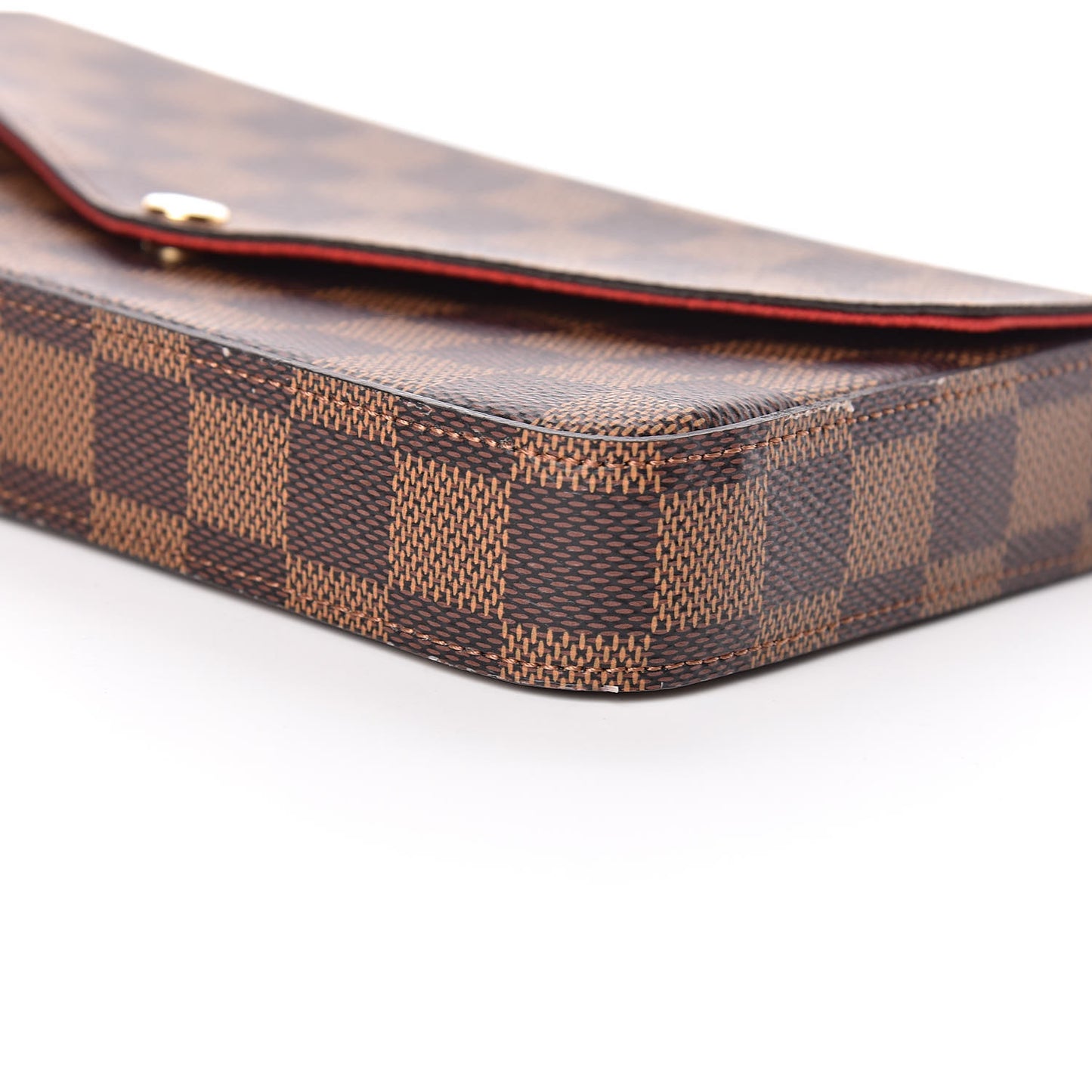 Damier Ebene Pochette Felicie Chain Wallet