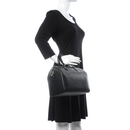 Louis Vuitton Epi Speedy Bandouliere 25 Black 2 of 7
