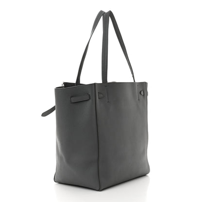 Celine Soft Grained Calfskin Small Belt Cabas Phantom Grey 3 of 10