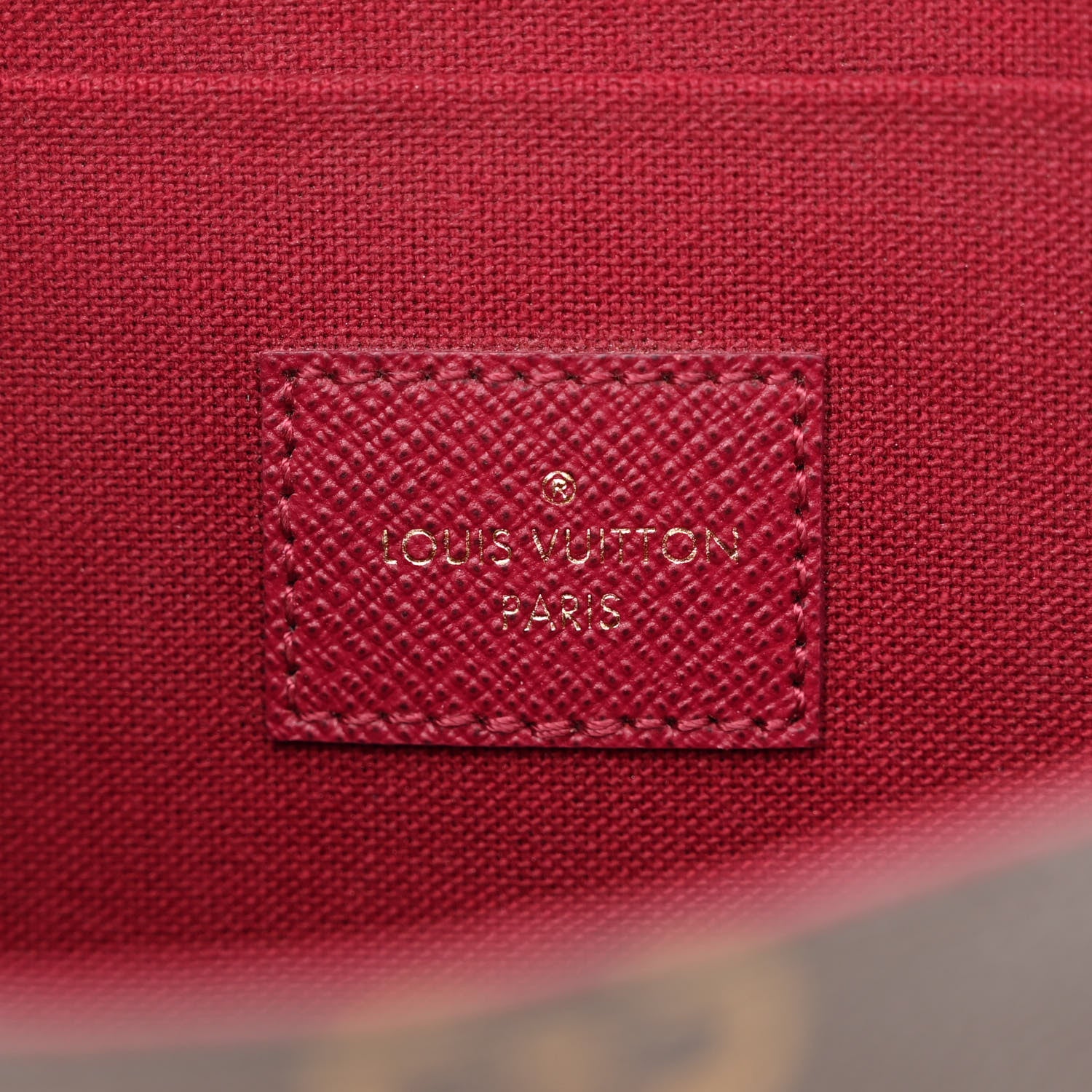 Louis Vuitton Monogram Pochette Felicie Chain Wallet Fuchsia 8 of 14