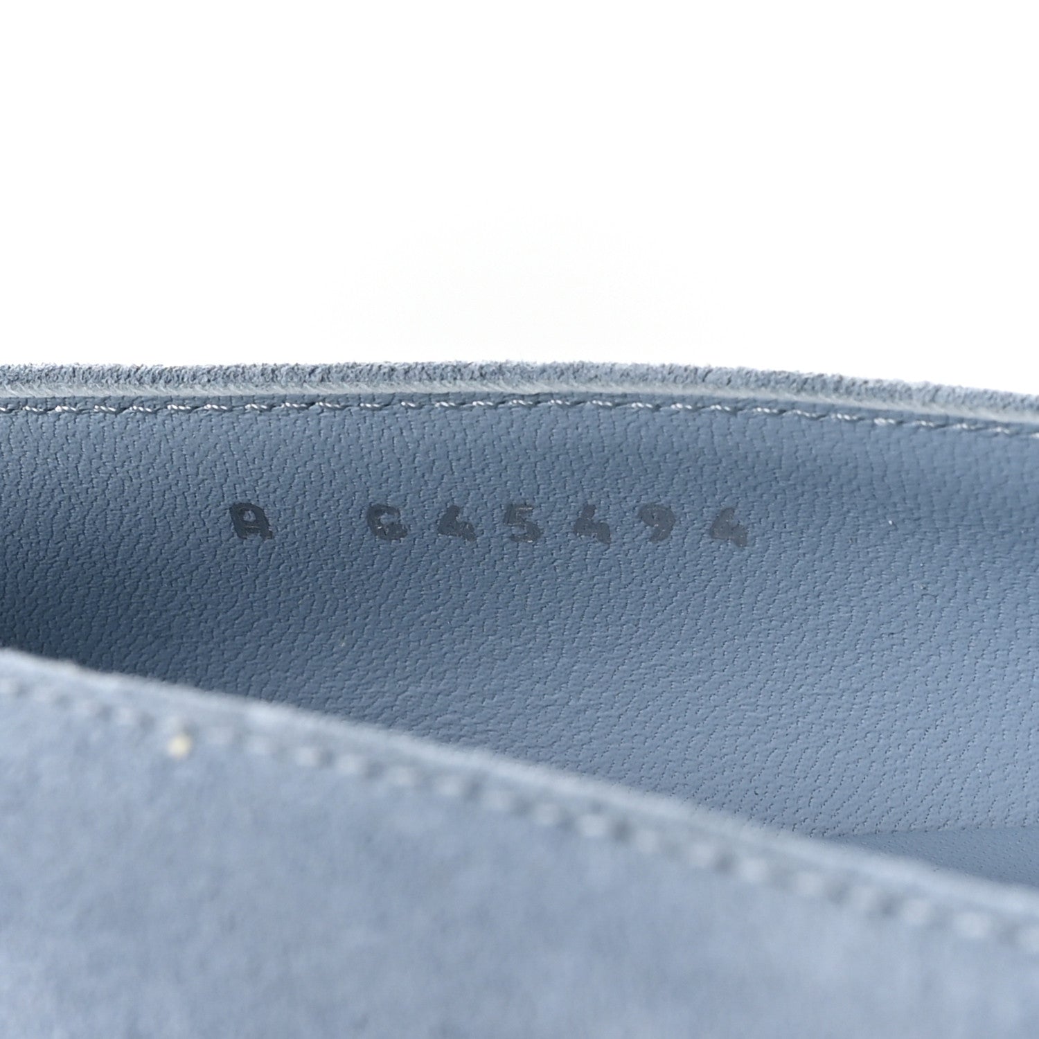 Chanel Suede Cap Toe Camellia Ballerina Flats 36 Light Blue 8 of 8
