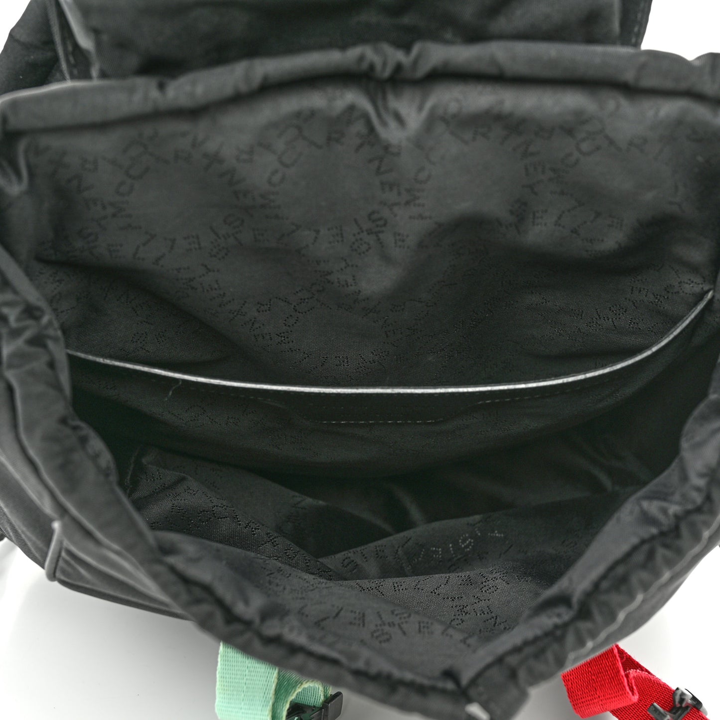 Eco Nylon Falabella Go Mountain Backpack Black Multi