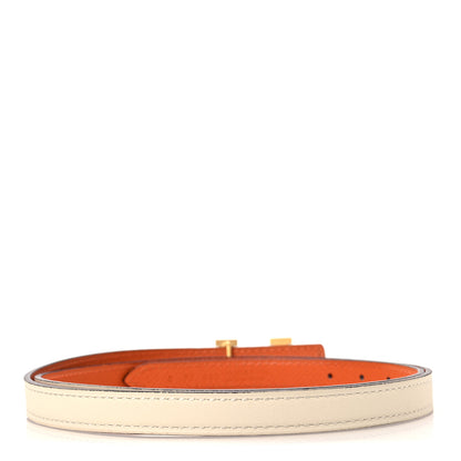 Hermes Epsom Swift 13mm H Belt 80 32 Orange Nata 2 of 6