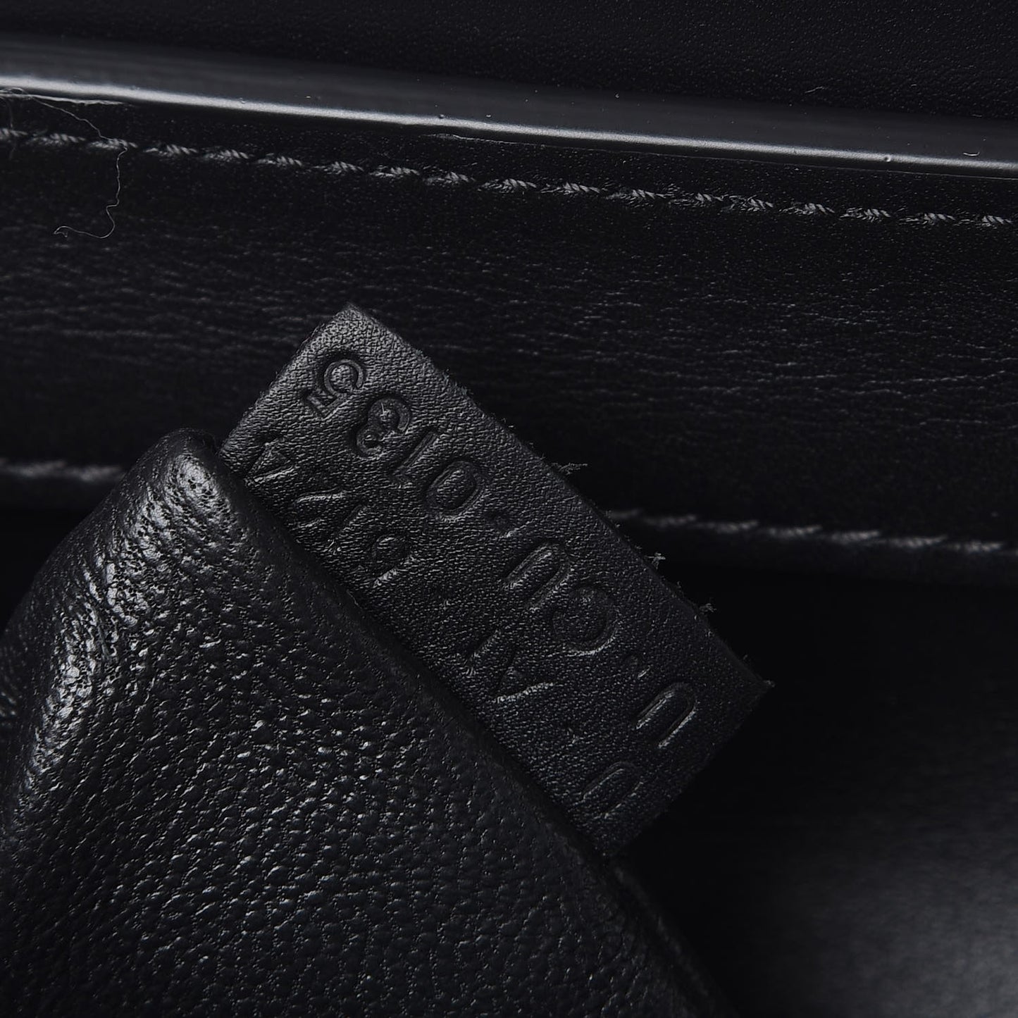 Smooth Calfskin Mini Luggage Black