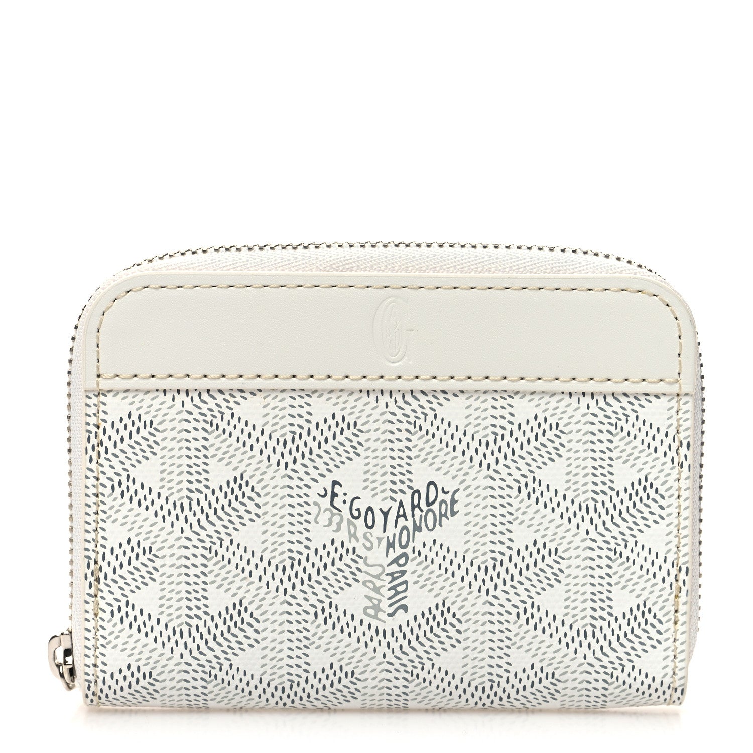 Goyard Goyardine Compact Wallet White 1 of 8