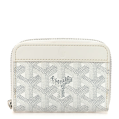 Goyard Goyardine Compact Wallet White 1 of 8