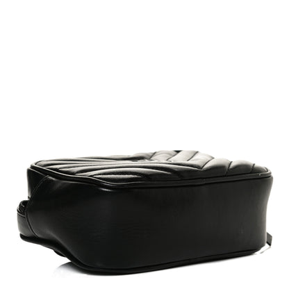 Saint Laurent Calfskin Matelasse Monogram Lou Belt Bag Black 4 of 15