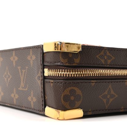 Louis Vuitton X NBA Grained Calfskin Monogram Handle Trunk Brown 16 of 17