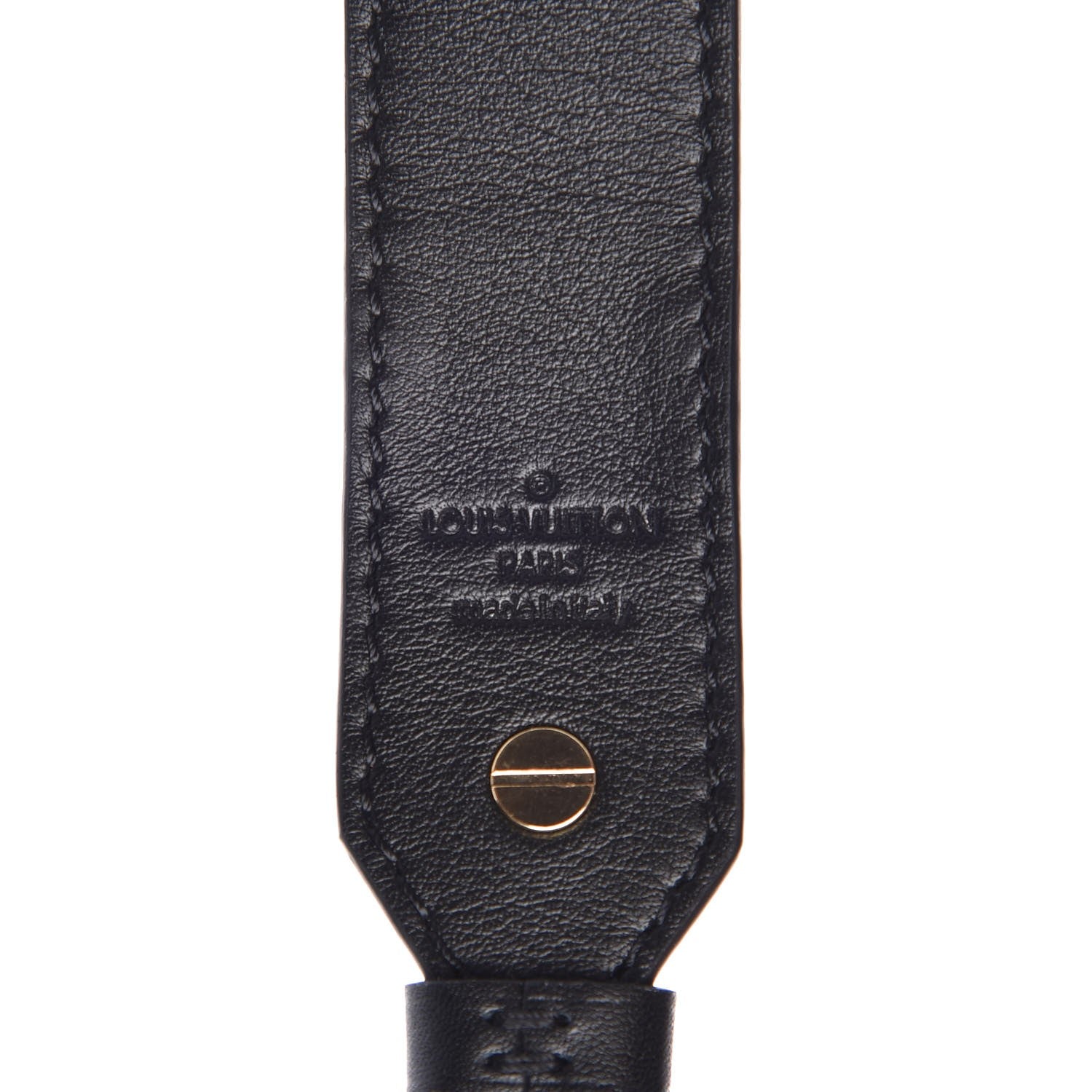 Louis Vuitton Monogram Bandouliere Shoulder Strap XL Black 3 of 5