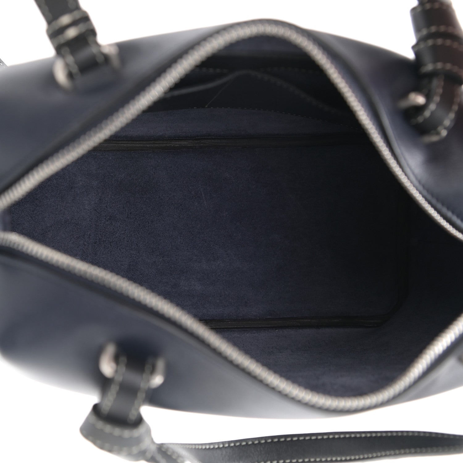 Celine Lambskin Small Soft Cube Satchel Navy 5 of 10