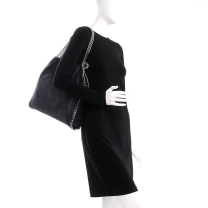 Stella McCartney Shaggy Deer Falabella Tote Navy 2 of 8