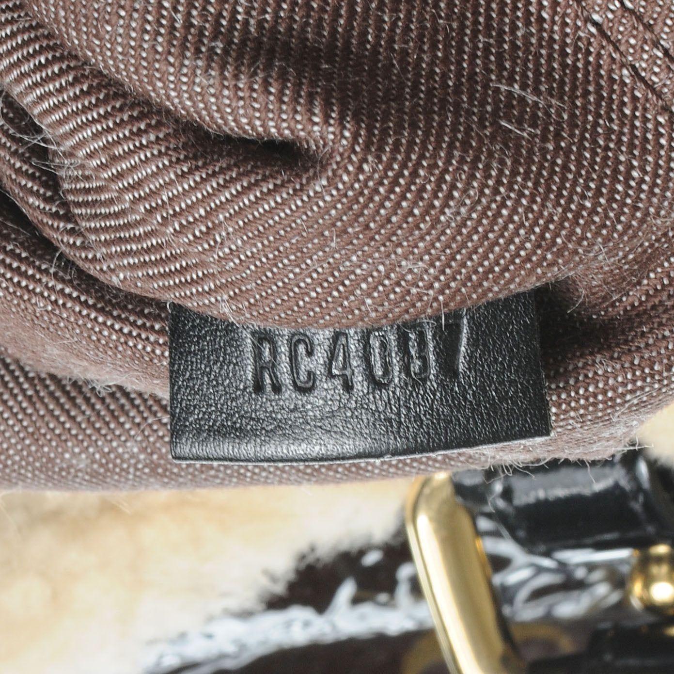 Monogram Shearling Storm Bag