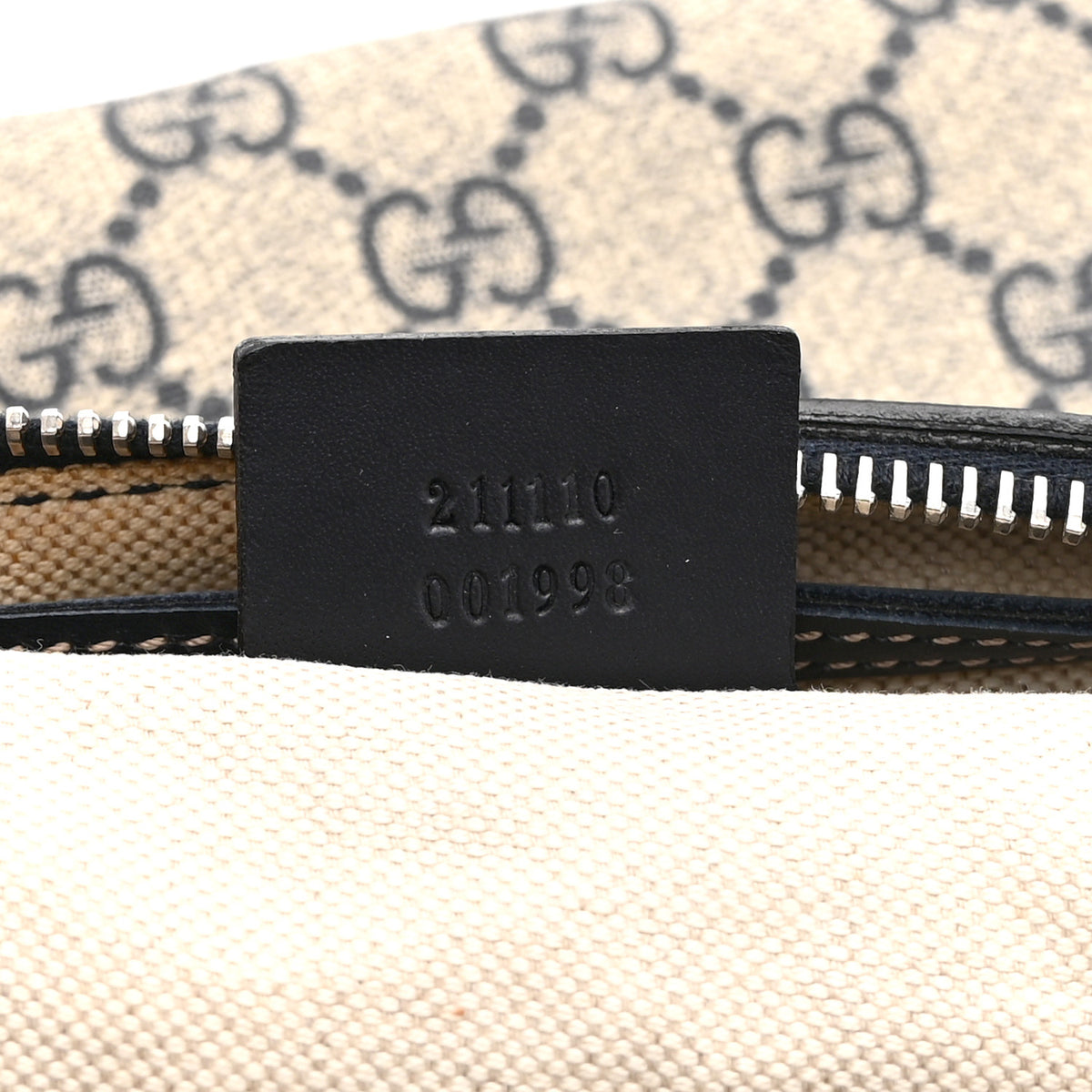 Gucci GG Plus Monogram Belt Bag Navy 7 of 11