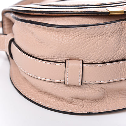 Chloe Calfskin Mini Marcie Round Crossbody Bag Blush Nude 9 of 10