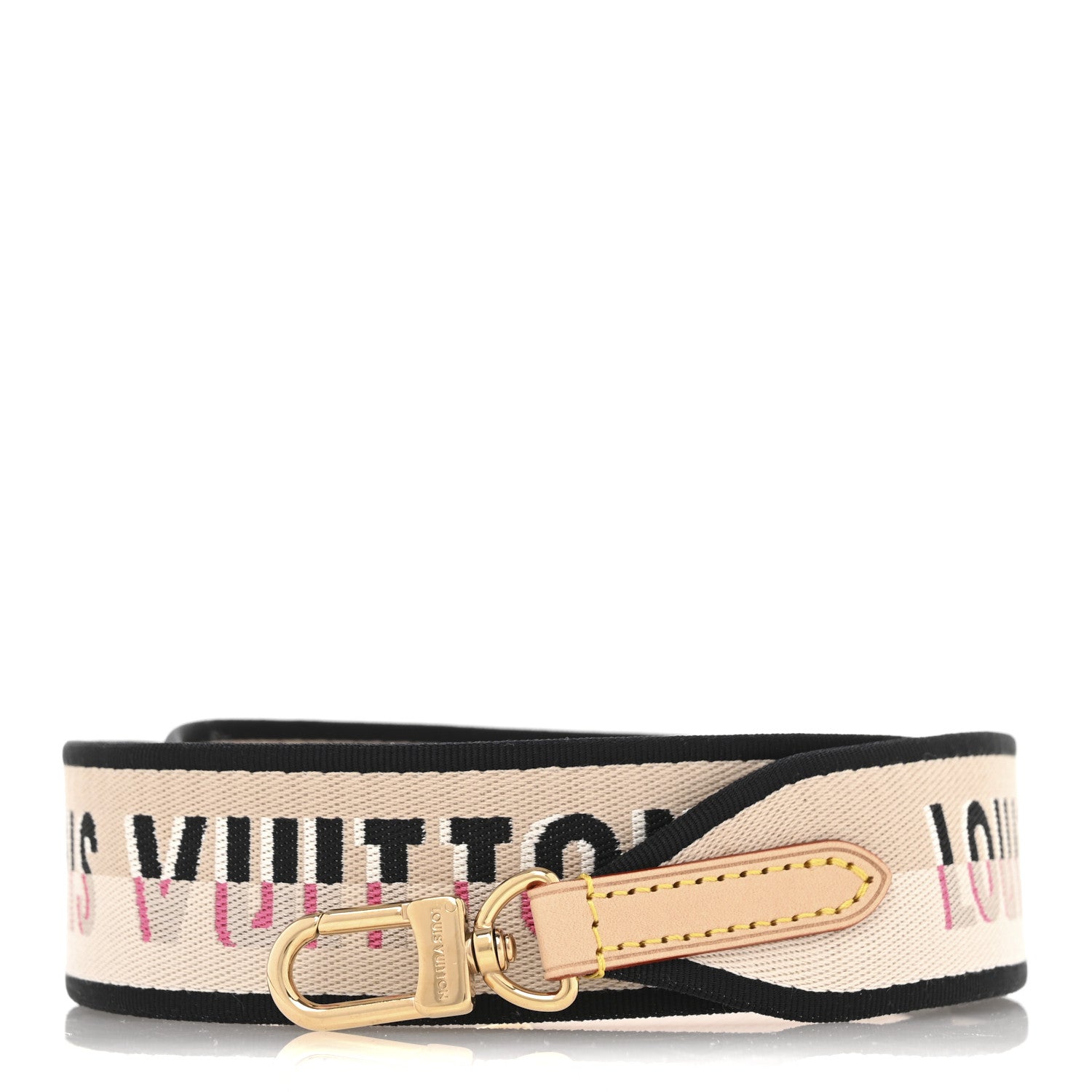 Louis Vuitton Jacquard Speedy Bandouliere 20 Shoulder Strap Black 1 of 5