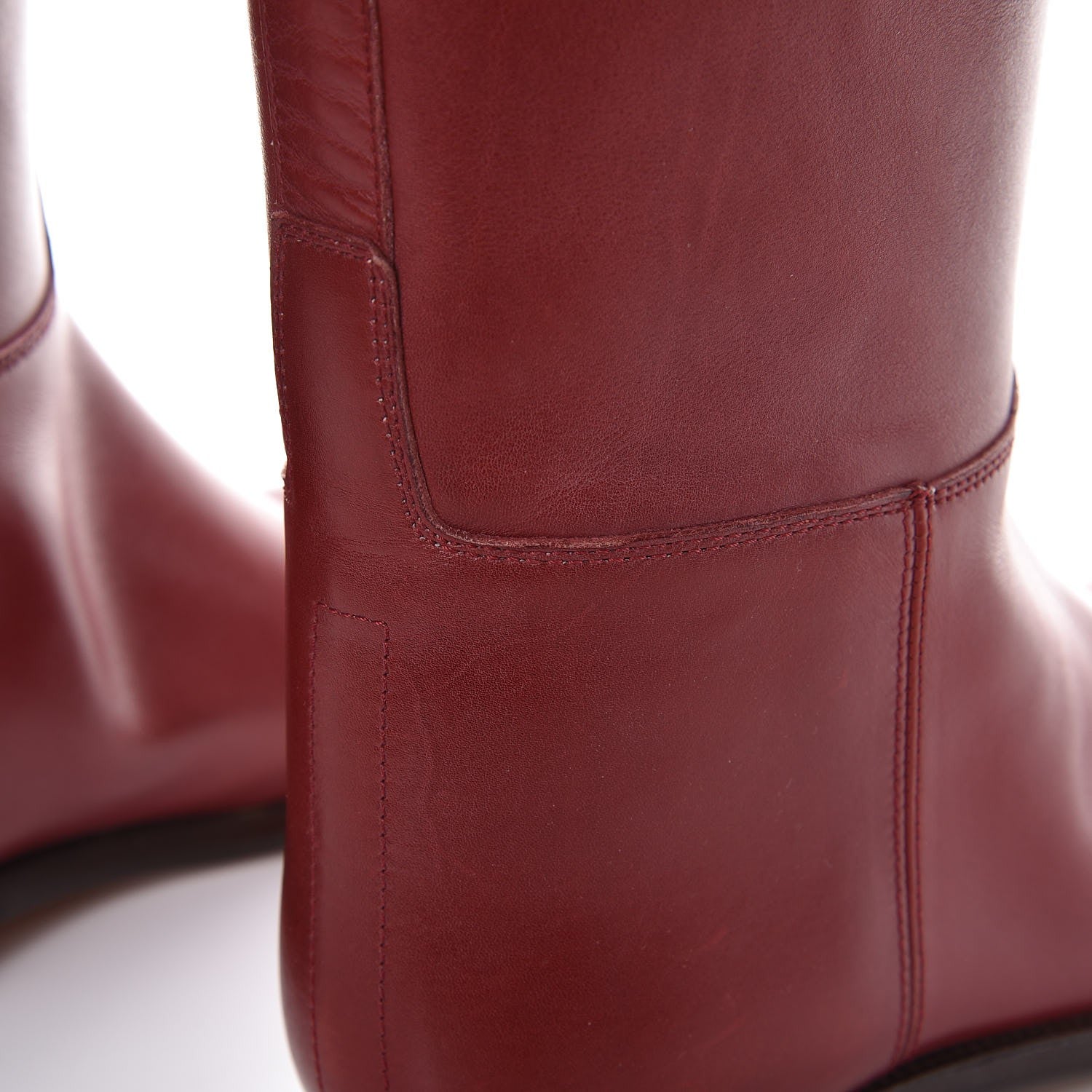 Hermes Swift Kelly Jumping Boots 37 Rouge H 39.5 Rouge H 8 of 10