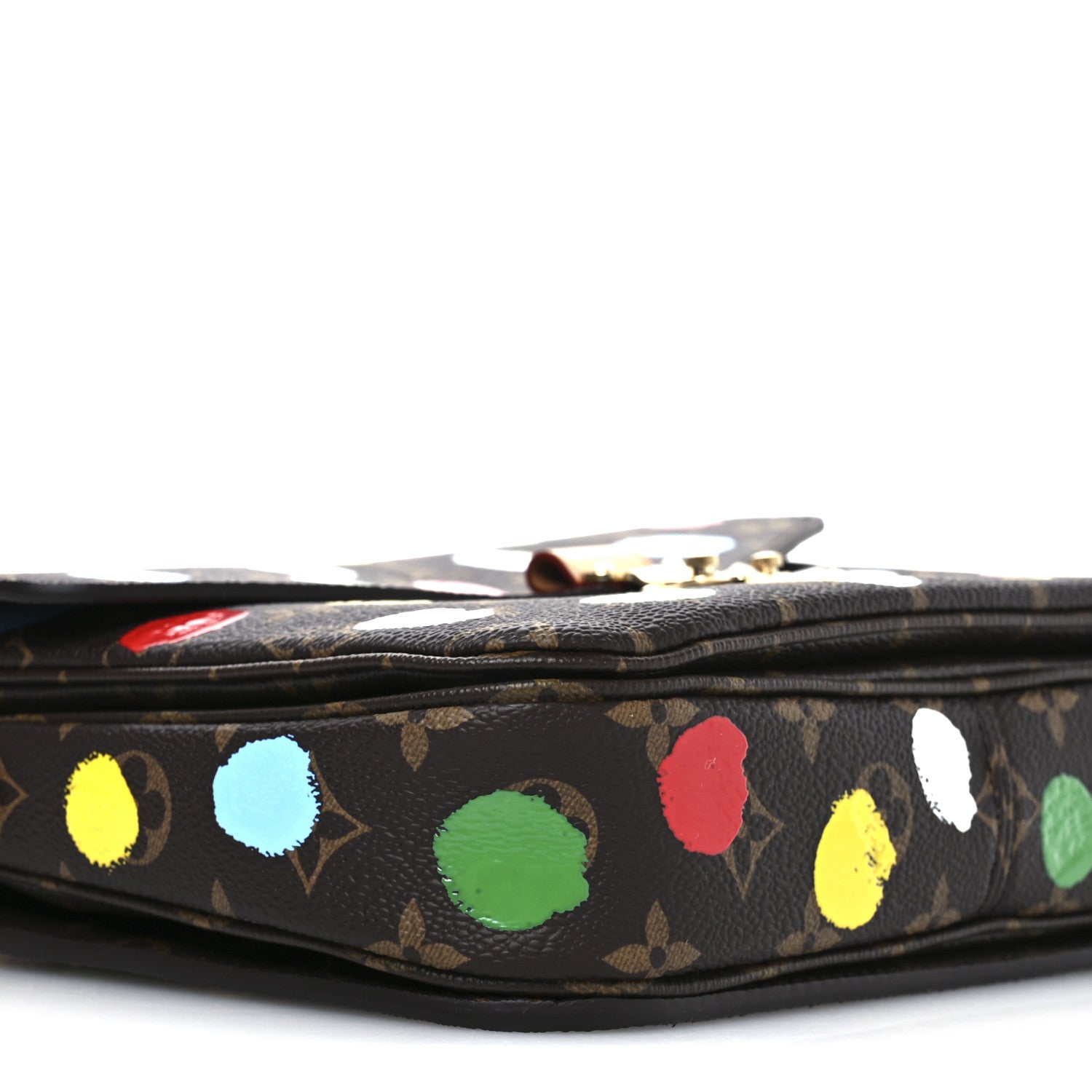 Louis Vuitton LV x YK Monogram Painted Dots Pochette Métis 9 of 10