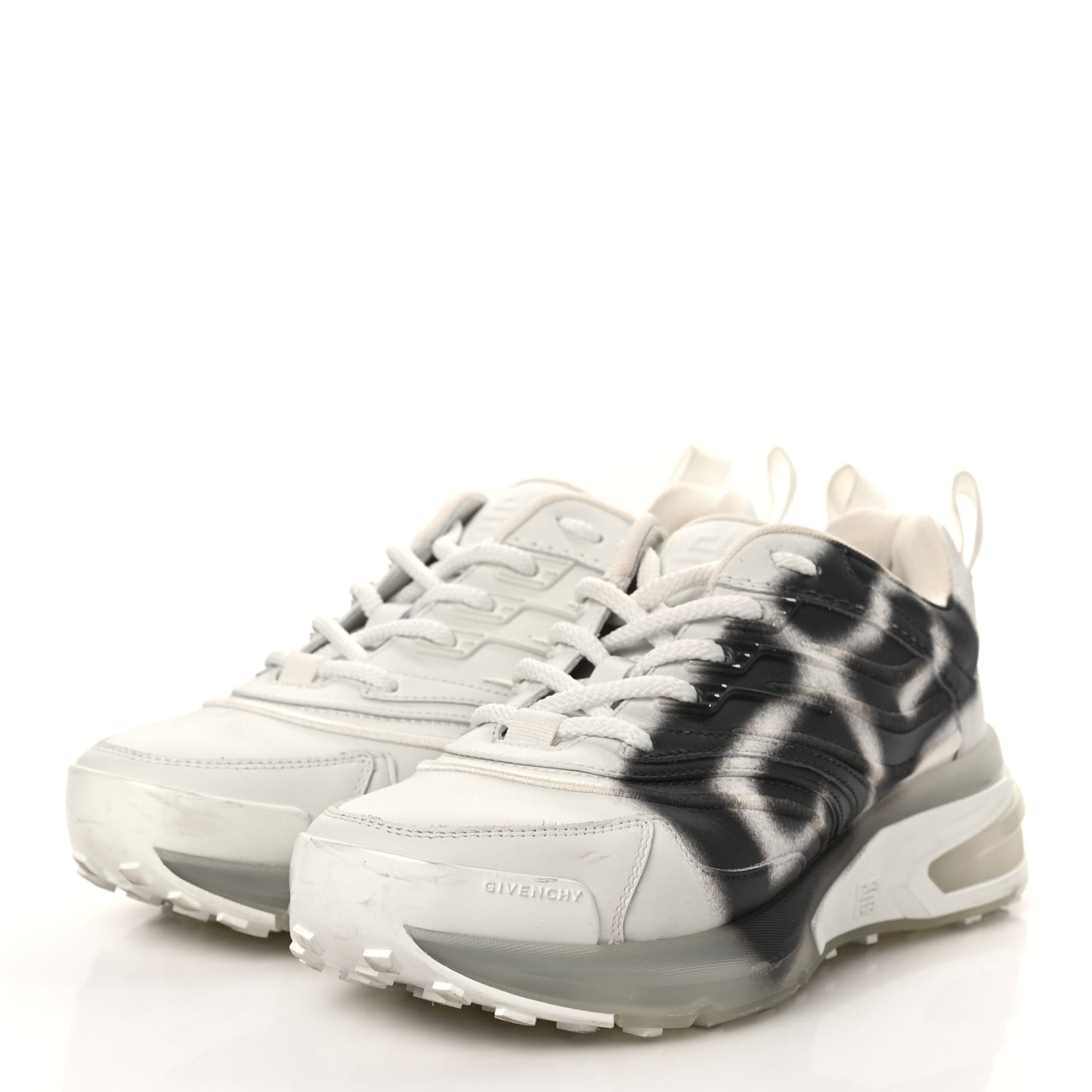 X CHITO Calfskin GIV 1 Runners Sneakers 38.5 White Black