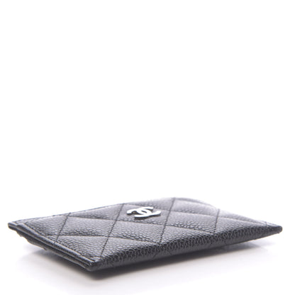 Chanel Caviar Quilted Card Holder Black 4 of 9