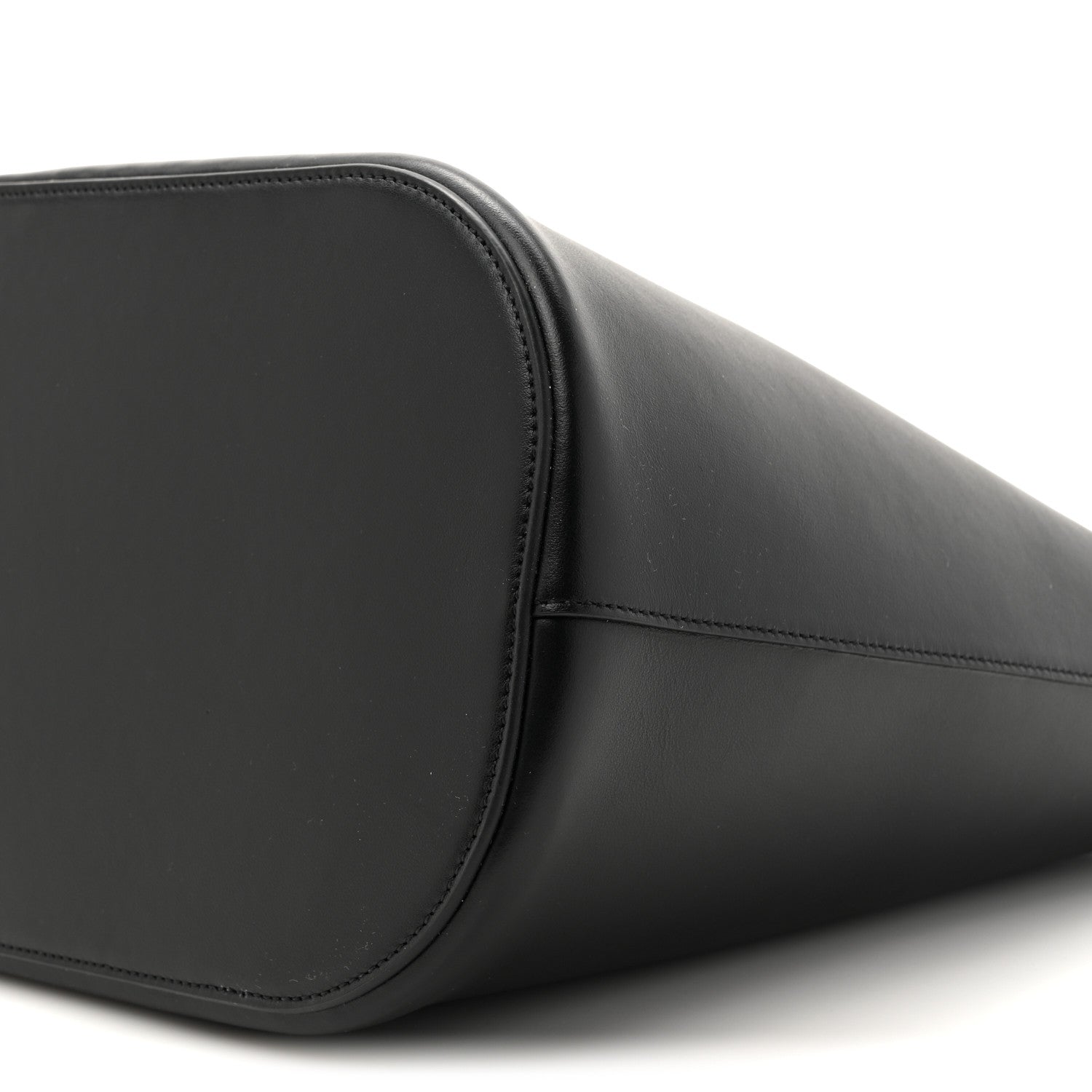 Celine Smooth Calfskin Triomphe Medium Louise Bag Black 10 of 11