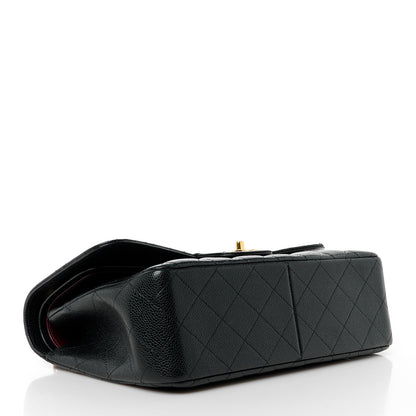 Chanel Caviar Quilted Jumbo Double Flap Black 4 of 12
