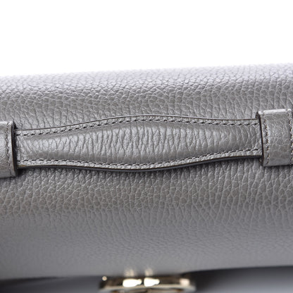 Gucci Dollar Calfskin Interlocking G Top Handle Shoulder Bag Loess 10 of 11