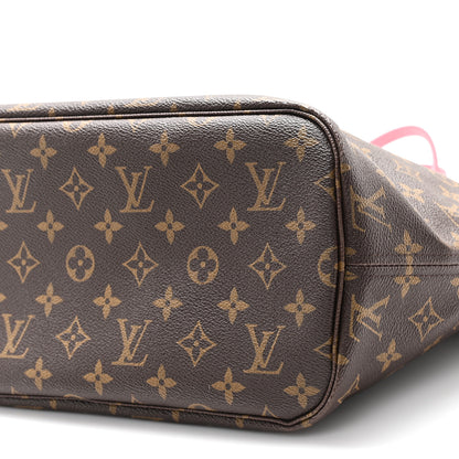 Louis Vuitton Monogram Articles de Voyage Ikat Neverfull MM Rose Velours 10 of 10