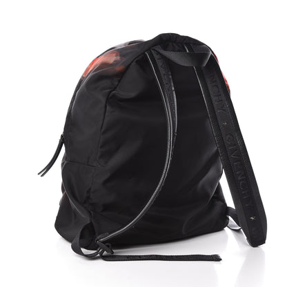 Givenchy Nylon Calfskin Doberman Print Backpack Black 3 of 9