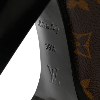 Louis Vuitton Patent Calfskin Monogram Star Trail Ankle Boots 39.5 Black 7 of 9