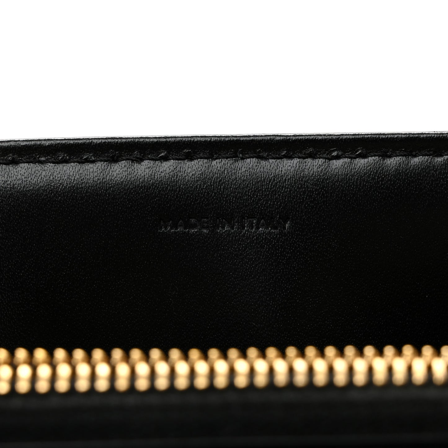 Satinated Calfskin Small 16 Top Handle Bag Black