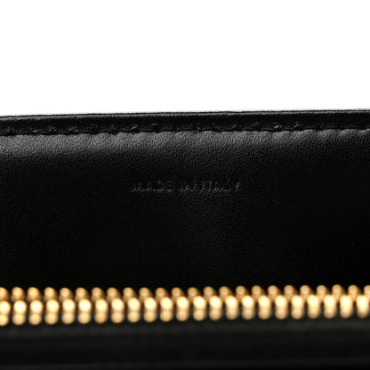 Celine Satinated Calfskin Small 16 Top Handle Bag Black 7 of 11