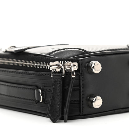 Fendi Vitello Astro Rubber Effect Mini Trolley Bag Black 8 of 9
