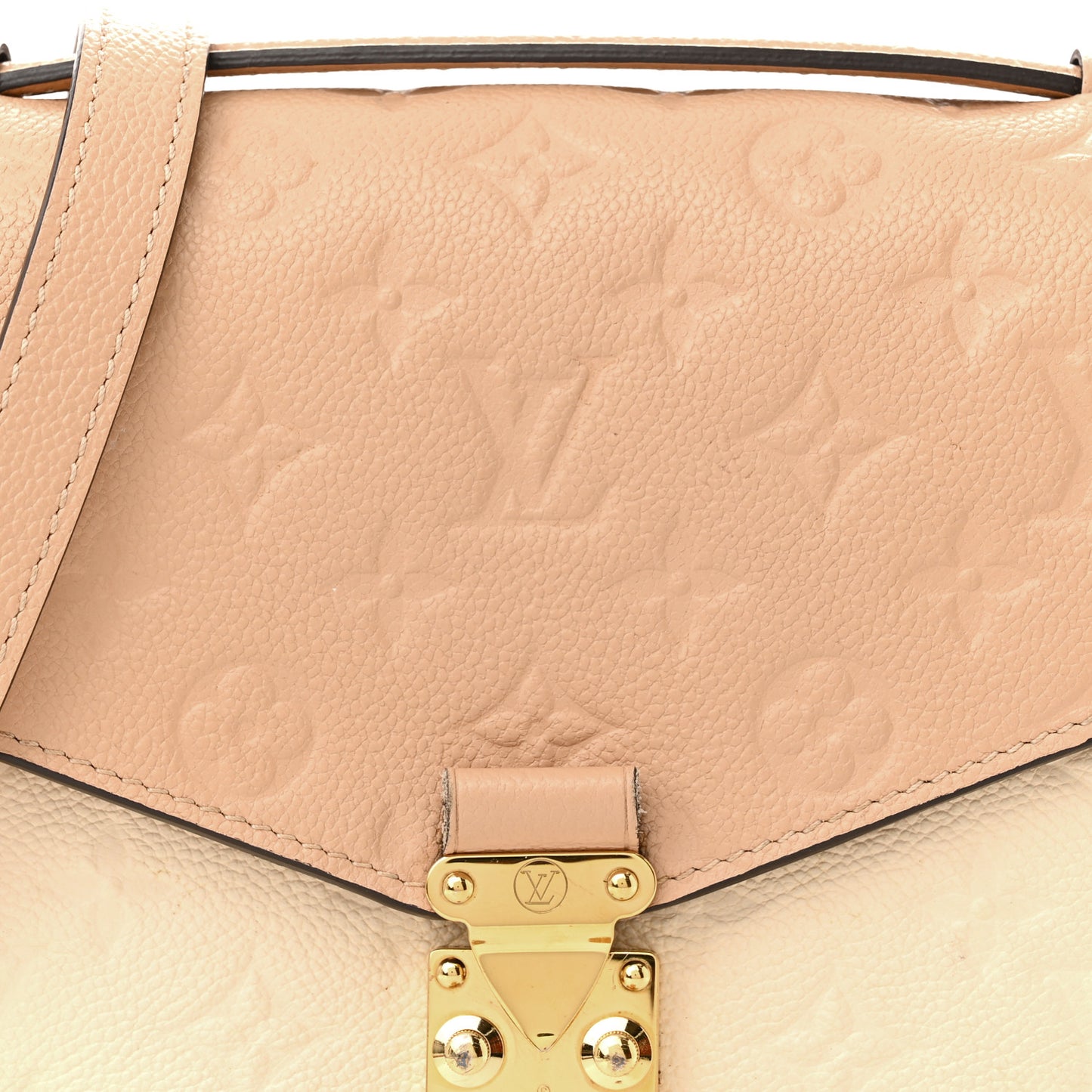 Empreinte Pochette Metis Beige Rose Creme