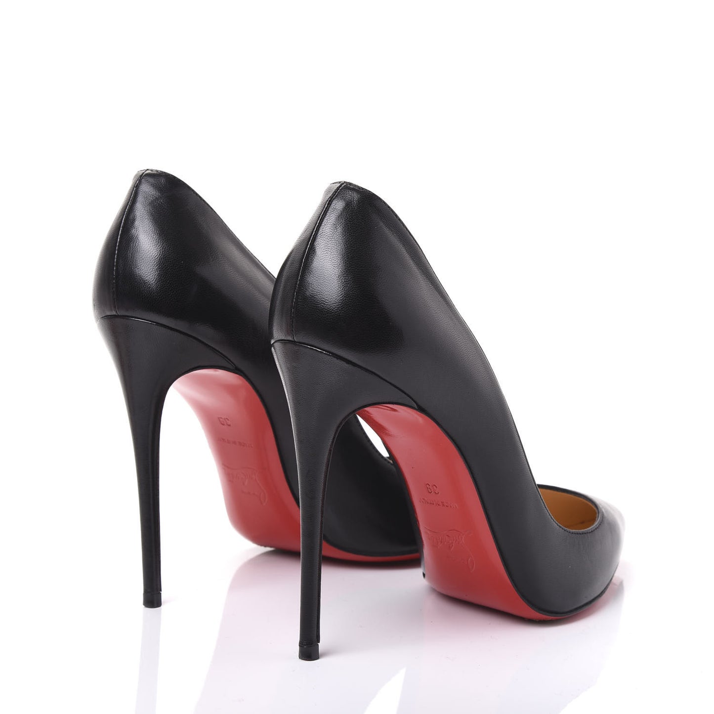 Shiny Nappa Pigalle Follies 100 Pumps 39 Black