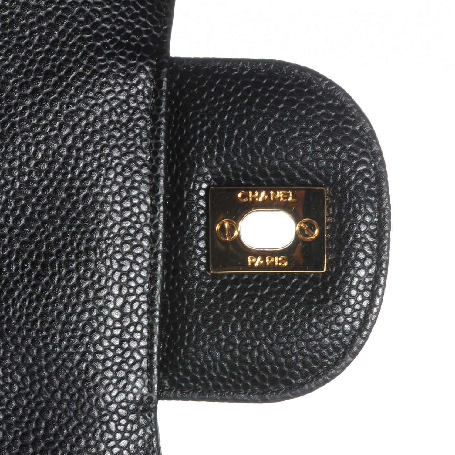 Chanel Caviar Jumbo Single Flap Black 5 of 8