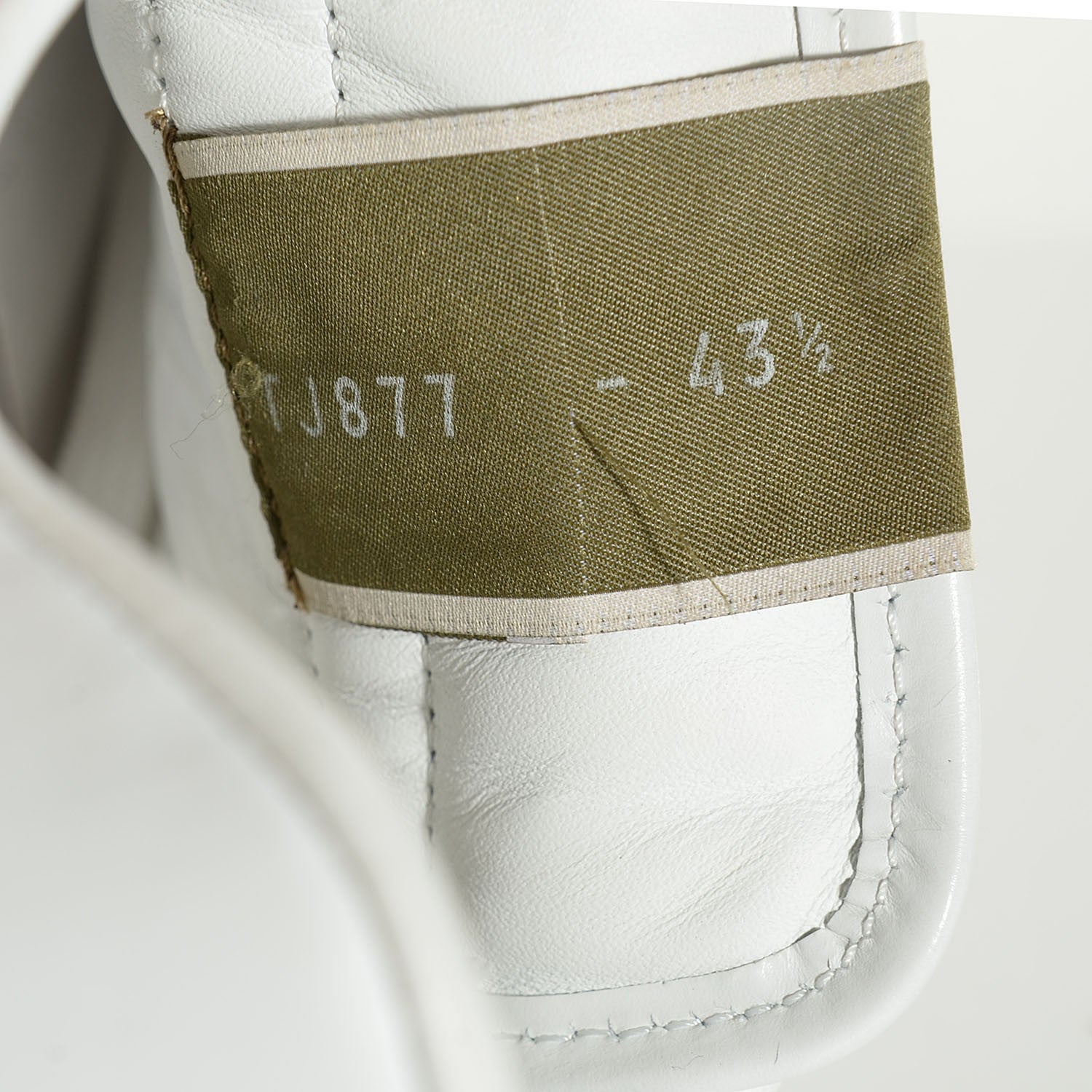 Valentino Garavani Calfskin Mens Rock Be Low Top Sneakers 43.5 White 11 of 14