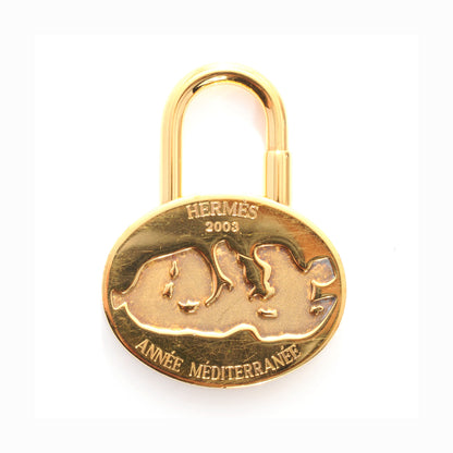 Hermes Annee Mediterranee Cadena Lock Gold 1 of 5