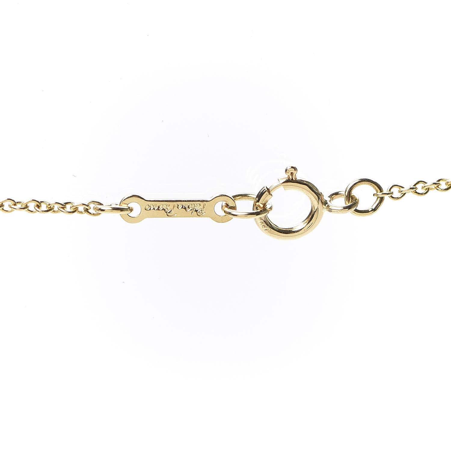 Tiffany 18K Yellow Gold Diamond Small Paloma Picasso Loving Heart Pendant Necklace 4 of 5