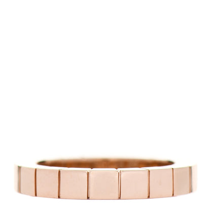 Cartier 18K Pink Gold 3mm Lanieres Ring 46 3.75 3 of 4