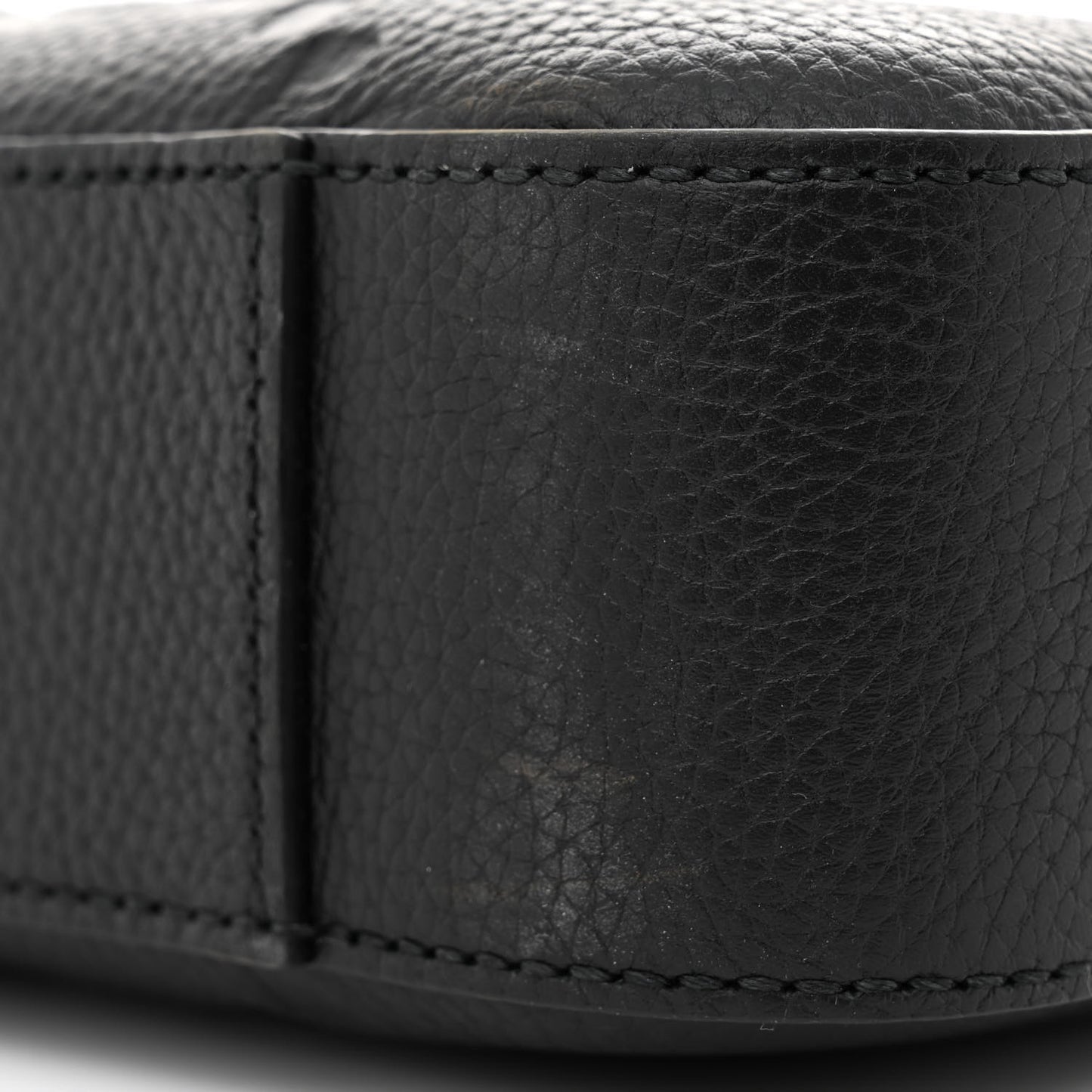 Piuma Calfskin Jumbo GG Embossed Briefcase Black